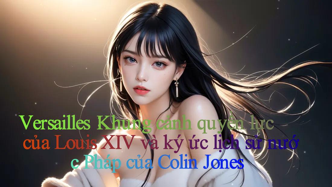 ＂Versailles： Khung cảnh quyền lực của Louis XIV và ký ức lịch sử nước Pháp＂ của Colin Jones